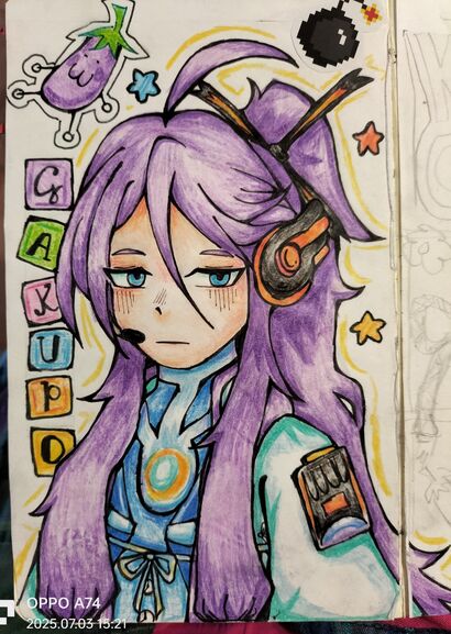 GAKUPO - a Paint Artowrk by Aluzza12